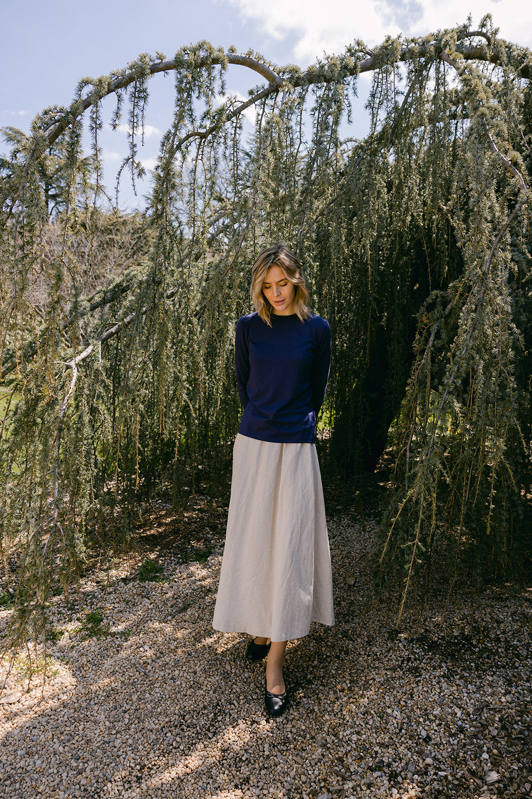 Navy Breeze Top