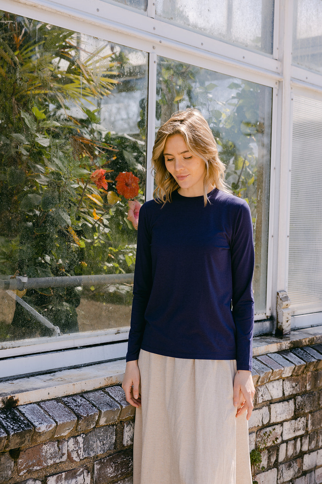 Navy Breeze Top