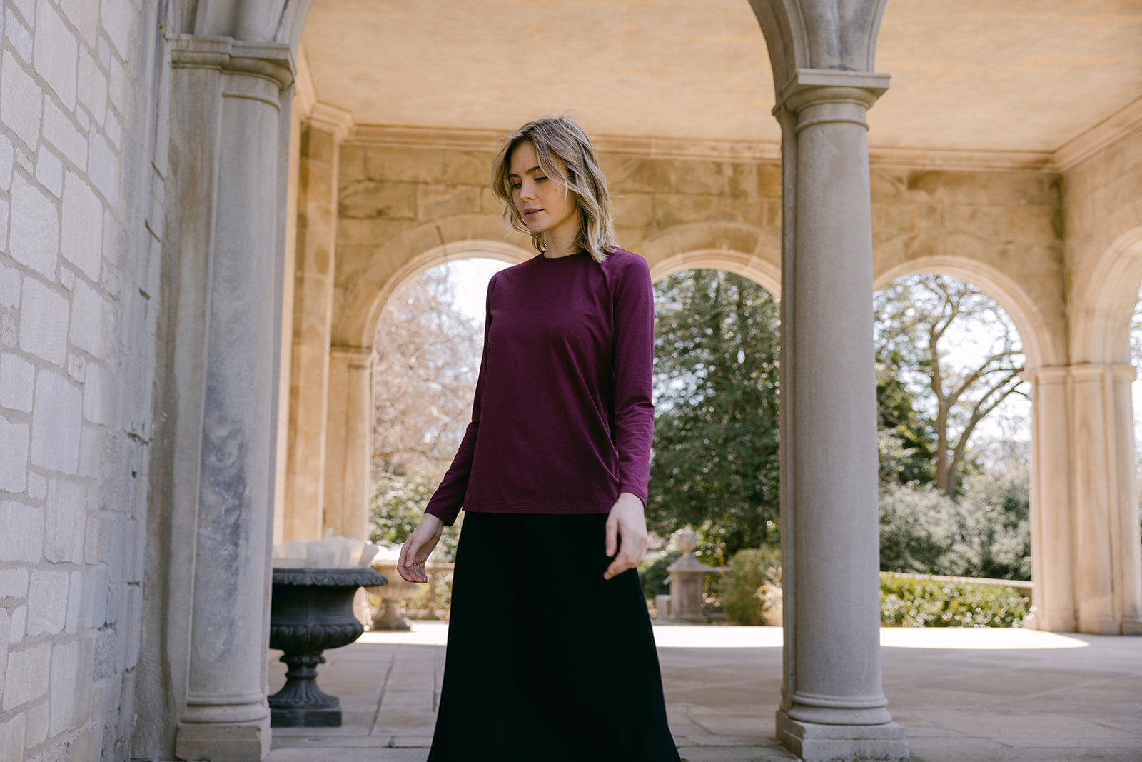 Mulberry Breeze Top