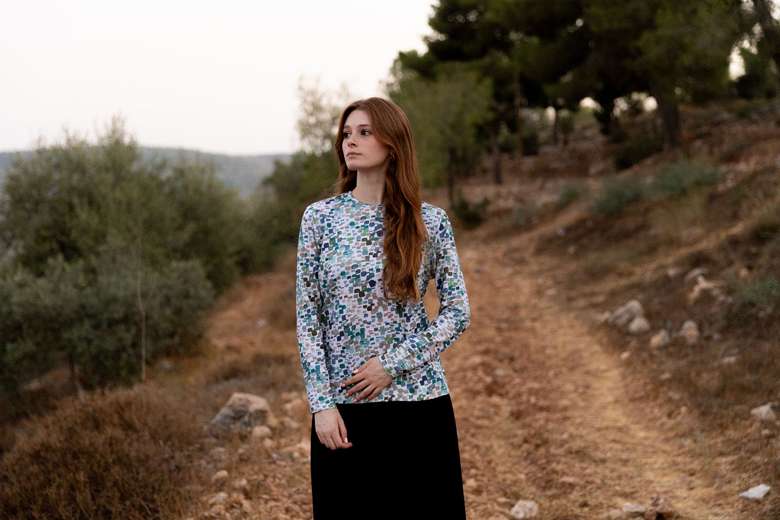 Forest Geo Classic Top