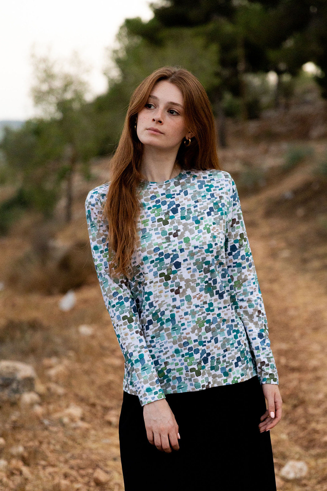 Forest Geo Classic Top