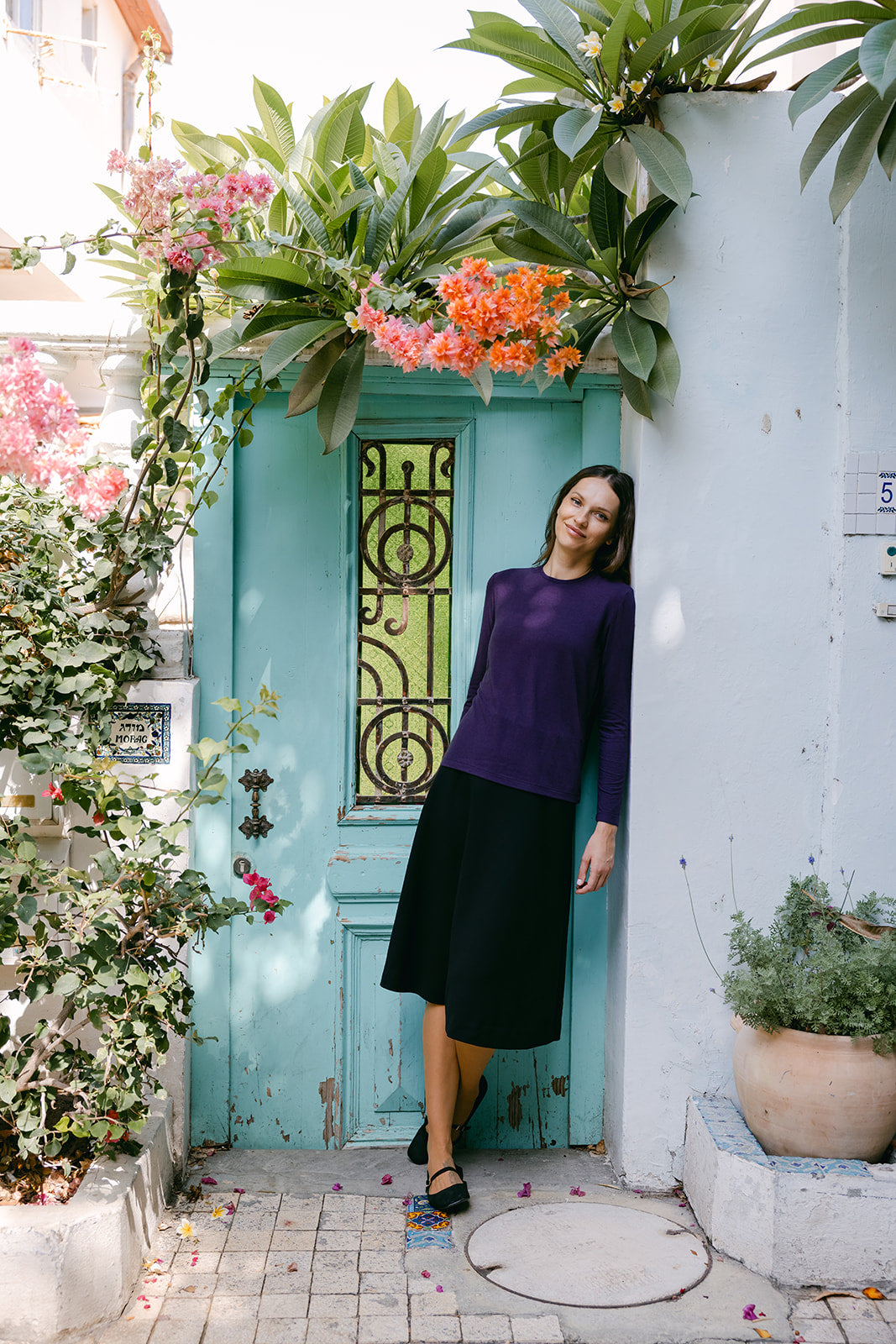 Plum Classic Top