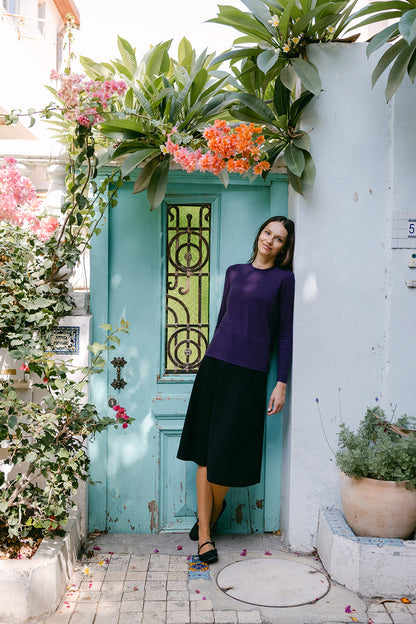 Plum Classic Top