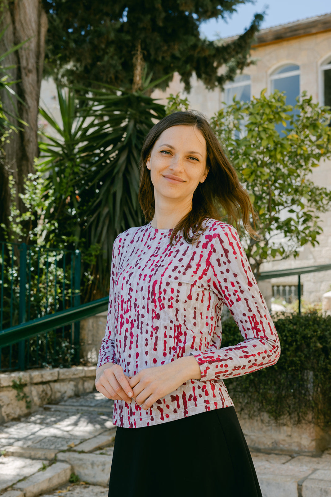 Pomegranate Grove Classic Top